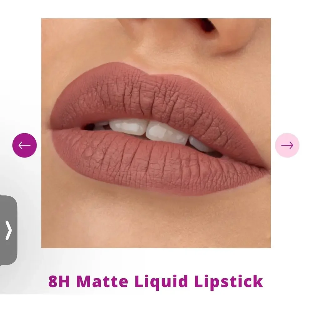 NWT Essence 8 hour matte liquid lipstick shade silky hazelnut
